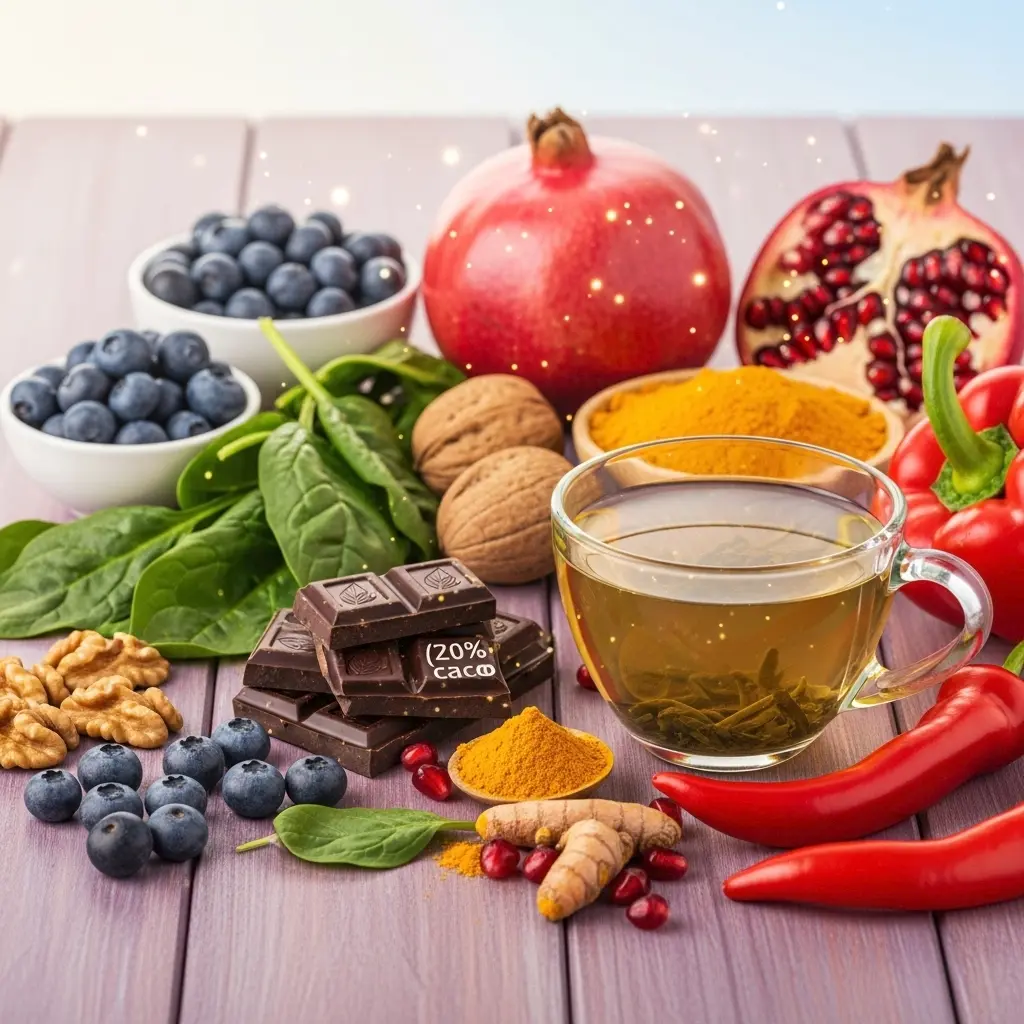 Антиоксиданти в яких продуктах?